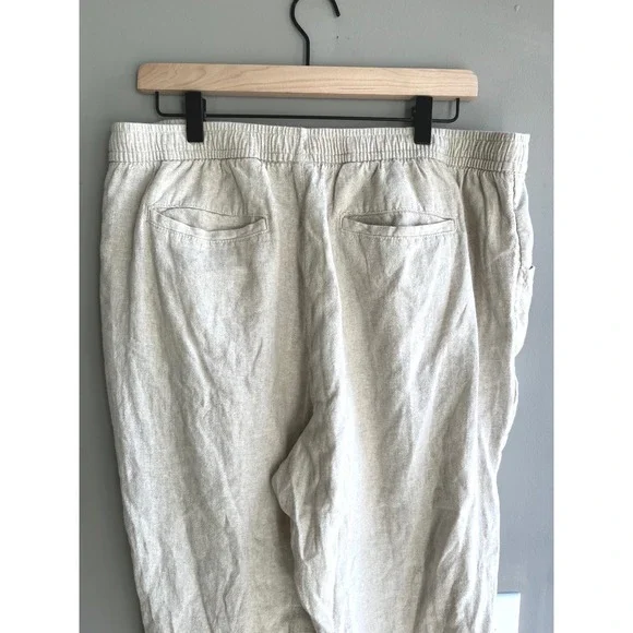 Linen Blend Pants Size Large Old Navy
Casual Vacation Minimalist Flowy - Picture 6 of 7